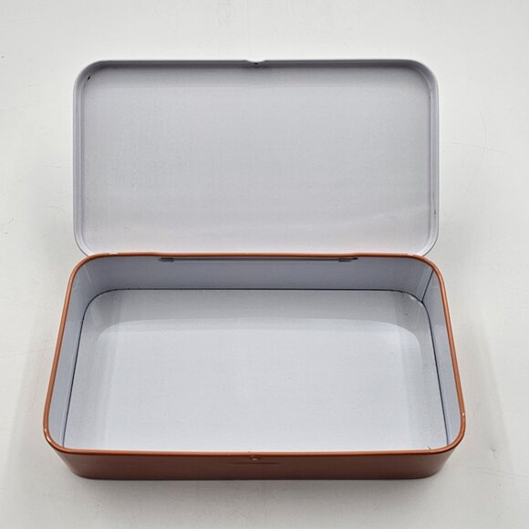 Vintage Biker Mice From Mars Tin Box Pencil Case School Organizer Blue Red 1993 - Picture 9 of 12